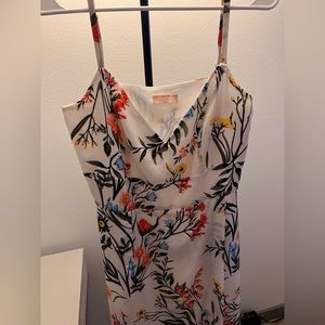 Flower print maxi dress - M size